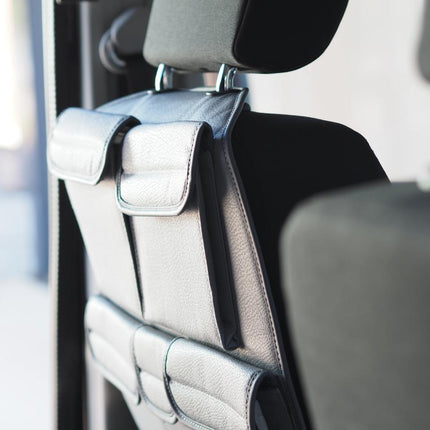 For VW T5 & T5.1 Transporter Campervan Leatherette Captain’s Back Seat Organiser | Van-X