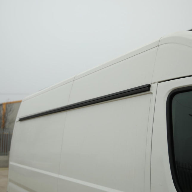 For Fiat Ducato / Ram ProMaster Awning Rails (Black) - B-Grade - Collection Only | Van-X