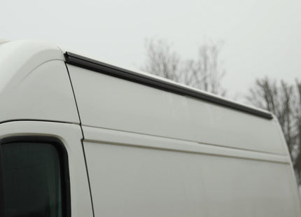 For Fiat Ducato / Ram ProMaster Campervan Black Awning Rails – Drive-Away & Reimo Compatible | Van-X