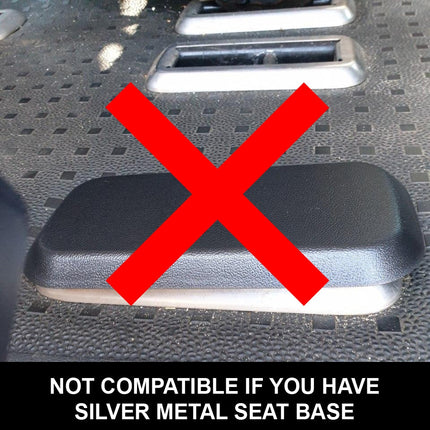 For VW T5/T5.1 Transporter Kombi Rear Seat Base Caps – Set of 8 Covers | Van-X