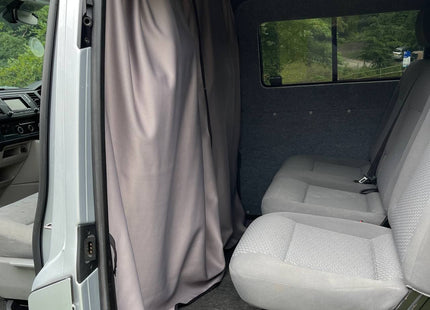 For Mercedes Vito Cab Divider Curtain Kit with Rail Premium Quality - Van-X