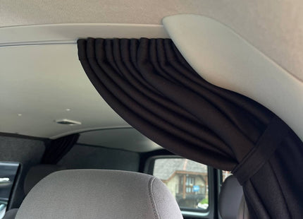 For VW T6/T6.1 Transporter Cab Divider Curtain Kit with Rail Premium Quality - Van-X