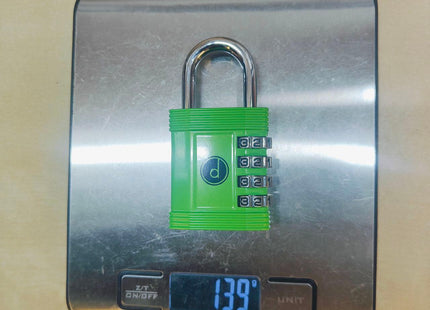 4 Digit Combination Padlock Weatherproof Gym Gate Storage Lock Desired Tools