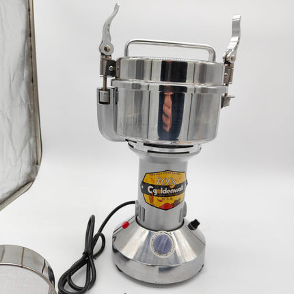 Electric Grain Grinder 700g High Speed Stainless Steel Mill 300 Mesh CGOLDENWALL