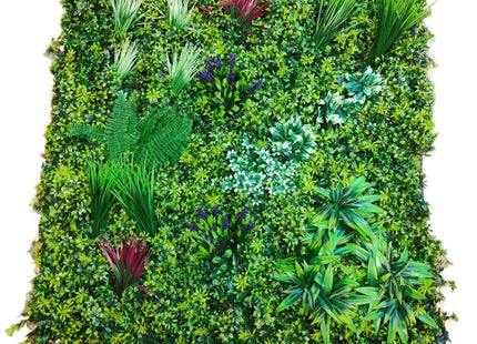 Artificial Green Wall Panel 100x100cm Backdrop Decor Plants Outdoor Garden