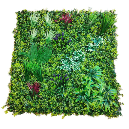 Artificial Green Wall Panel 100x100cm Backdrop Decor Plants Outdoor Garden