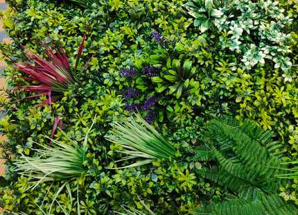 Artificial Green Wall Panel 100x100cm Backdrop Decor Plants Outdoor Garden