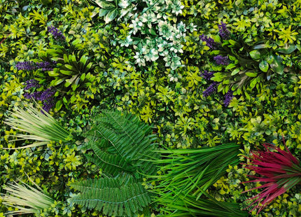 Artificial Green Wall Panel 100x100cm Backdrop Decor Plants Outdoor Garden
