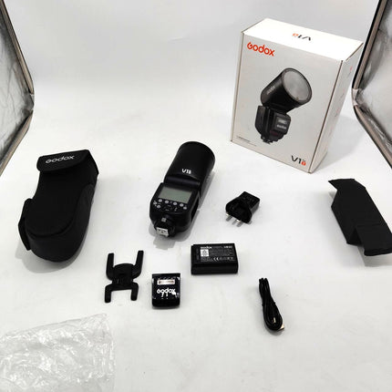 Godox V1 Pro-S Round Head Flash for Sony a7 Series, TTL HSS, USB-C Sub Flash SU-1