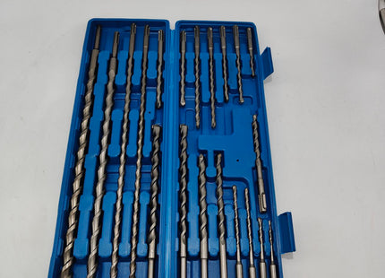 SDS Masonry Drill Bit Set 20pcs – For Concrete, Brick & Stone, Carbide Tips