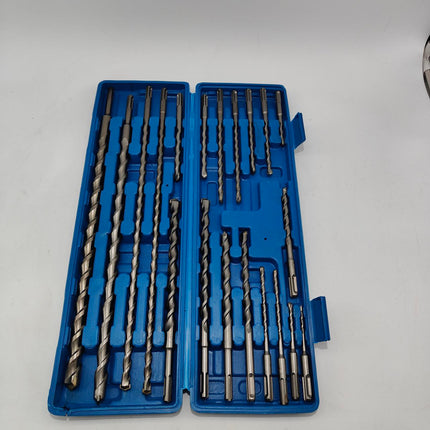 SDS Masonry Drill Bit Set 20pcs – For Concrete, Brick & Stone, Carbide Tips
