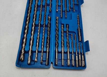 SDS Masonry Drill Bit Set 20pcs – For Concrete, Brick & Stone, Carbide Tips