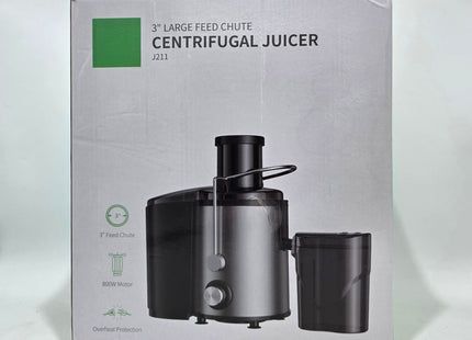 Juicer Machine 800W 3 Speed Control Stainless Steel Extractor SHARDOR