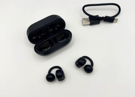 Open Ear Headphones Clip On Wireless Earbuds 40H Playtime Bluetooth TOZO