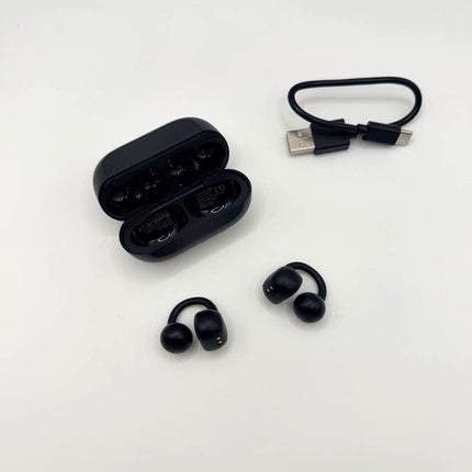 Open Ear Headphones Clip On Wireless Earbuds 40H Playtime Bluetooth TOZO