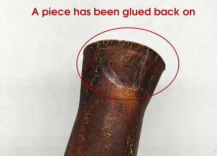 Didgeridoo Hand Fired Modern Beeswax Mouthpiece Easy Play World Percussion USA