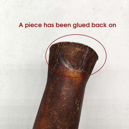 Didgeridoo Hand Fired Modern Beeswax Mouthpiece Easy Play World Percussion USA