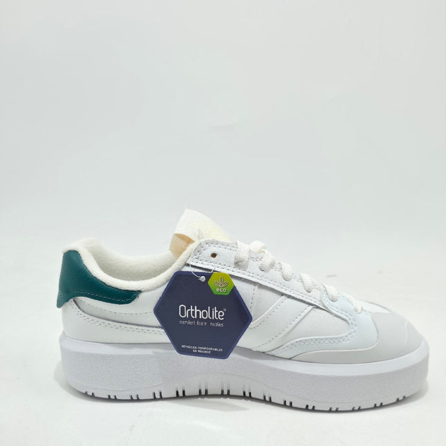 UK 4.5 New Balance CT302 Off-White Green Detail Women’s Sneakers – EU 37.5