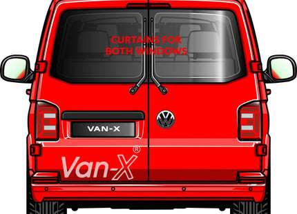 For Citroën Dispatch Blackout Camper Curtains Black/Black - Create Your Own Bundle | Van-X