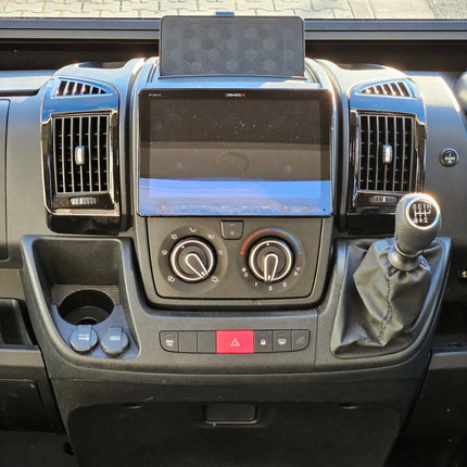 For Peugeot Boxer Dashboard Air Vent (Black) Painted and Ready to Fit