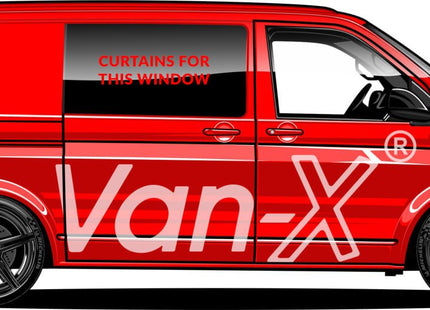 For VW T6 Transporter Blackout Camper Curtains Black/Grey - Create Your Own Bundle | Van-X