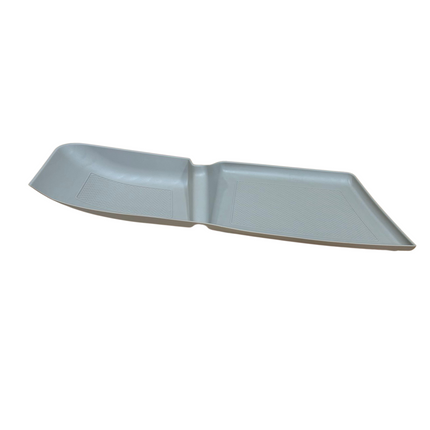 For Fiat Ducato RAM ProMaster Lower Dashboard Rubber Mats (Light Grey)