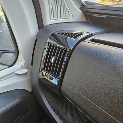 For Vauxhall Movano Dashboard Air Vent - Black | Van-X