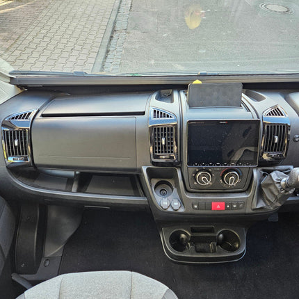For Vauxhall Movano Dashboard Air Vent - Black | Van-X