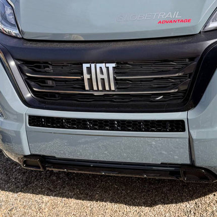 For Citroen Relay Honeycomb Bumper Grille Without Parking Sensors - Gloss Black | Van-X