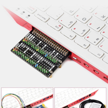 Double GPIO 40PIN Header Adapter for Pi 400
