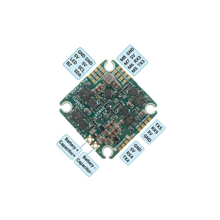 TuneRC Poly F405 20A AIO Flight Controller V1.3 for 2S-4S Toothpick & Cinewhoop Drones