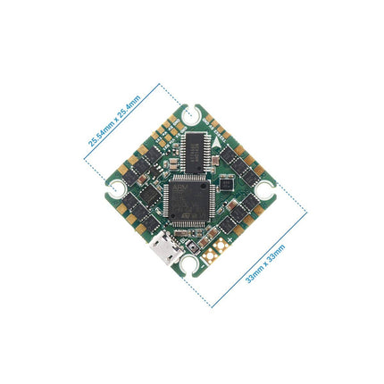 TuneRC Poly F405 20A AIO Flight Controller V1.3 for 2S-4S Toothpick & Cinewhoop Drones
