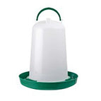6 litre 1-8 hens green drinker