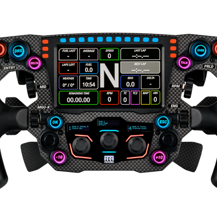 REXING FORMULA MAYARIS 2 CARBON FIBER FORMULA STEERING WHEEL (4 PADDLE VERSION)