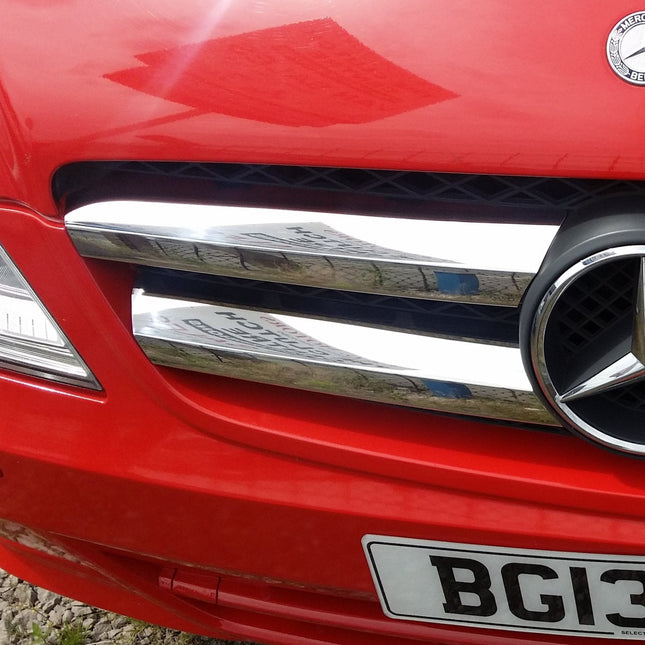 For Mercedes Vito Front Grille Stainless Steel Set of 4 Trims | Van-X