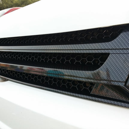 For VW T5.1 Dark Carbon Badgeless Grille *Clearance* [B Grade] | Van-X