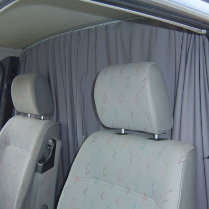 For Mercedes Dodge Sprinter Cab Divider Curtain Kit with Rail Premium Quality - Van-X
