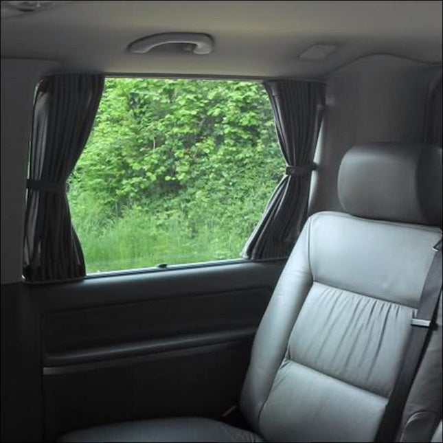 For Mercedes Vito MK2 Bare-Metal Window Curtains Eco-Line - Grey | Van-X