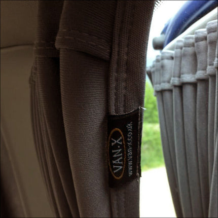 For VW T6 Window Curtains Eco-Line - Grey | Van-X