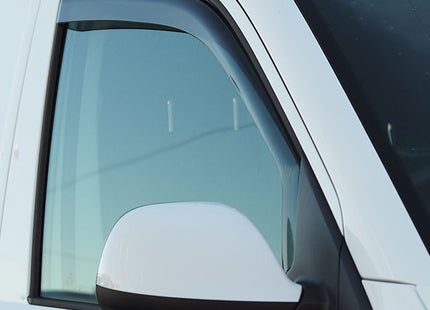 For VW Transporter T6 In-Channel Wind Deflectors Tinted - Van-X