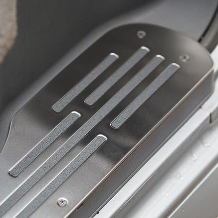 For Ford Freda Stainless Steel Step Protectors (3 Pcs) | Durable, Premium Protection