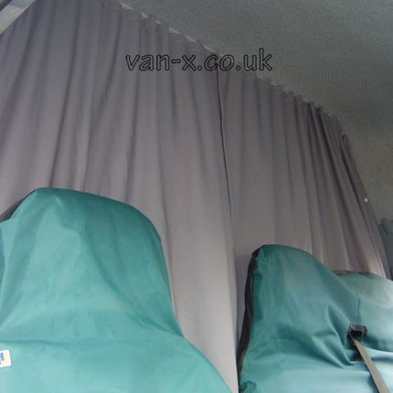 For Mercedes Dodge Sprinter Cab Divider Curtain Kit with Rail Premium Quality - Van-X