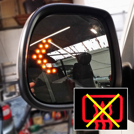 For VW T5 Transporter LED Wing Mirror Lens Non-Heated | Van-X