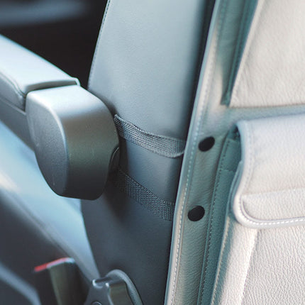 For VW T5 & T5.1 Transporter Campervan Back Seat Organiser – Leatherette Single & Double | Van-X