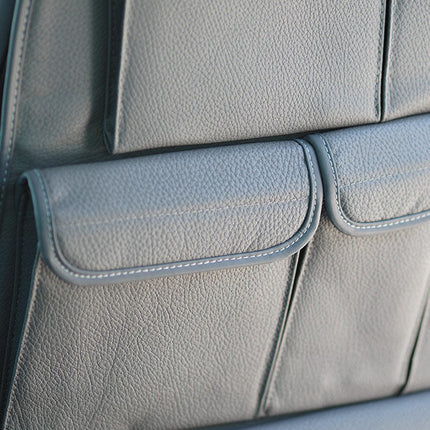 For VW T5 & T5.1 Transporter Campervan Leatherette Captain’s Back Seat Organiser | Van-X