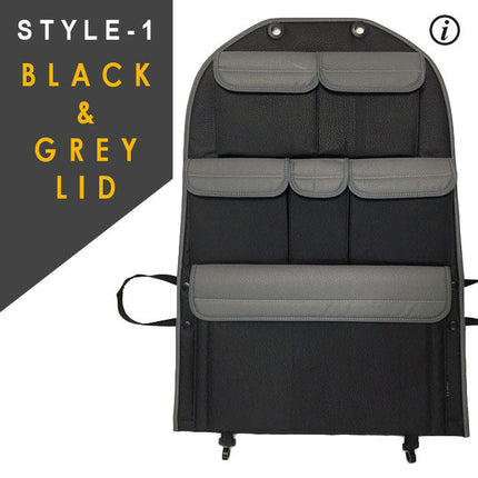 For VW T5 & T5.1 Transporter Campervan Leatherette Captain’s Back Seat Organiser | Van-X