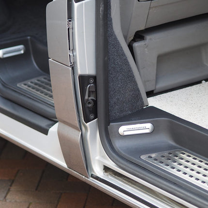 For VW T6 Caravelle Style Full Step (Set of 4) with Transporter LED Logo Lights | Van-X