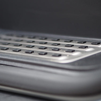 For VW T5/T5.1 Caravelle Style Full Step (Set of 4) with Transporter LED Logo Lights | Van-X