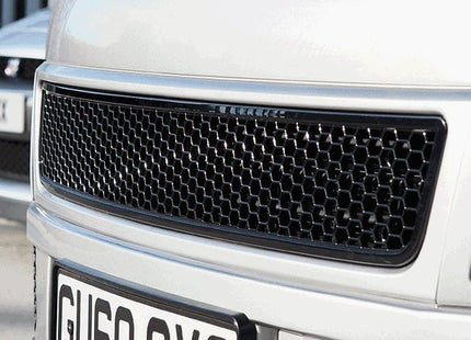 For VW T5.1 Transporter Gloss Black Honeycomb Bumper Grille Mesh | Ready to Fit | Van-X