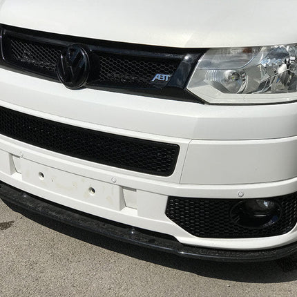 For VW T5.1 Transporter Sportline Honeycomb Front Bumper Grille Bundle Gloss Black – Painted & Ready to Fit | Van-X